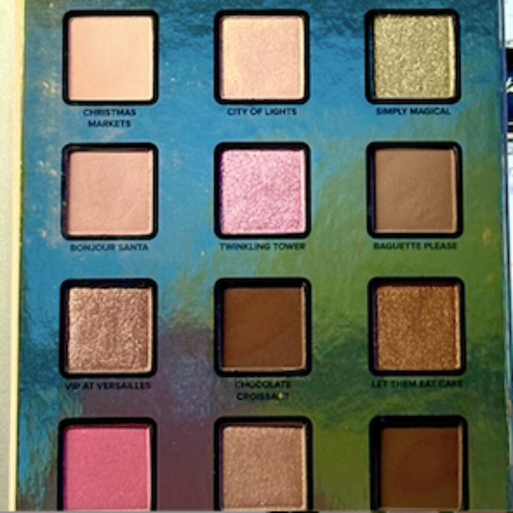 Too Faced Christmas in Paris Palette